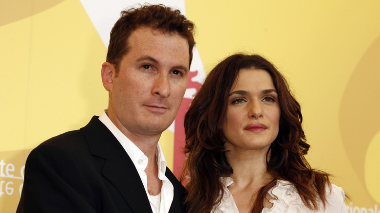 Darren Aronofsky e Rachel Weisz abiti da cerimonia