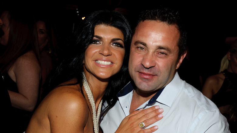 Teresa e Joe Giudice posano insieme