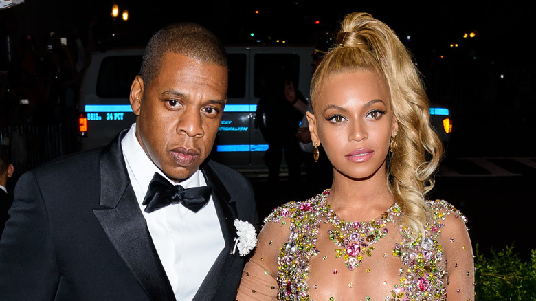 Beyoncé e Jay Z posano insieme