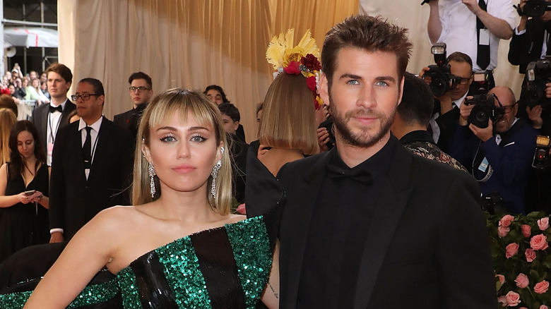 Miley Cyrus e Liam Hemsworth posano insieme