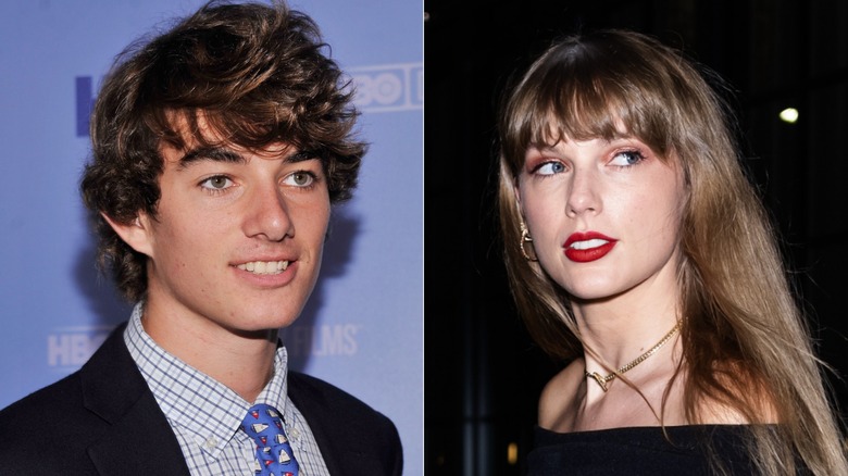 Conor Kennedy e Taylor Swift sorridono