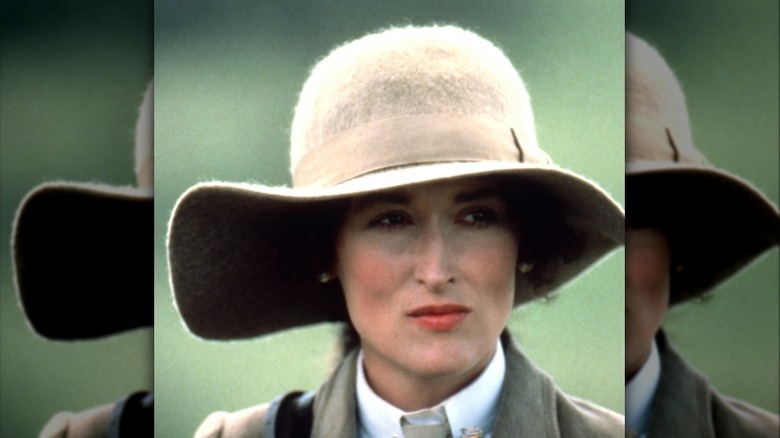 Meryl Streep indossa un cappello
