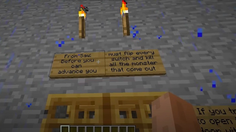Ancora del gioco Minecraft dal primo video YouTube di MrBeast