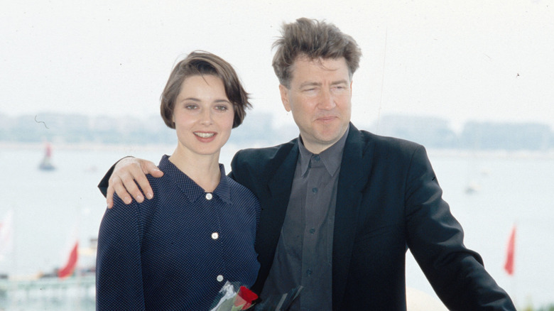 David Lynch abbraccia Isabella Rossellini