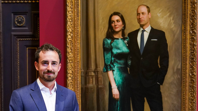 Jamie Coreth Kate Middleton Ritratto del principe William