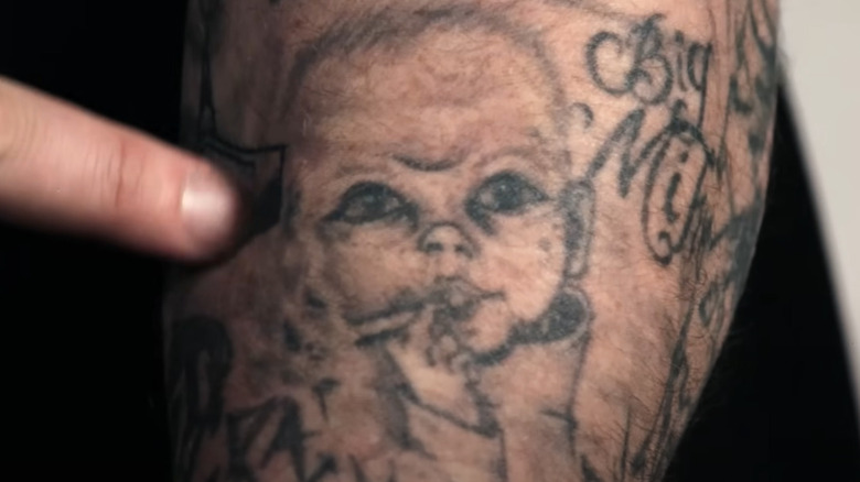 Il tatuaggio del bambino di Jelly Roll