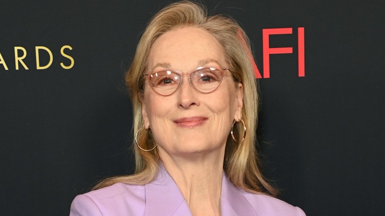 Meryl Streep con gli occhiali