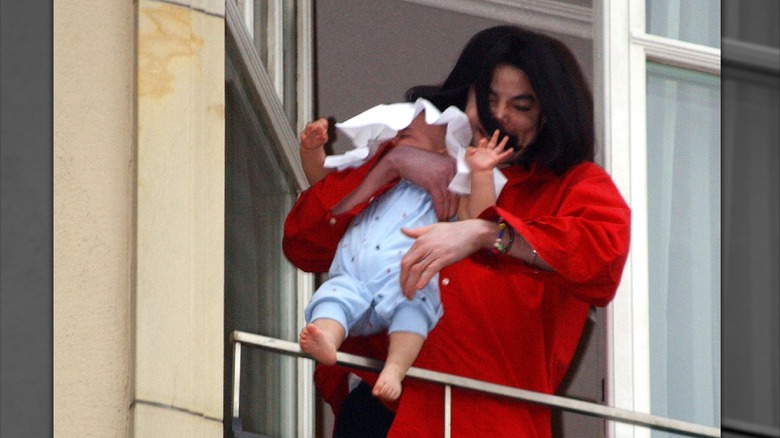 Coperta per neonato penzolante di Michael Jackson