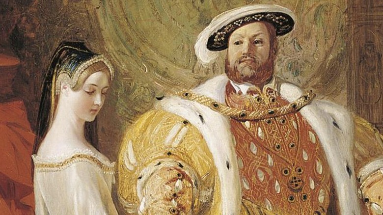 Dipinto di Enrico VIII Anna Bolena