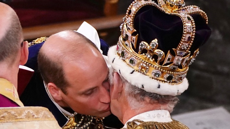 Corona del principe Guglielmo Re Carlo III