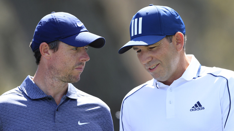 Rory McIlroy e Sergio Garcia parlano