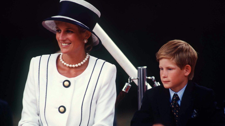 La principessa Diana e il principe Harry