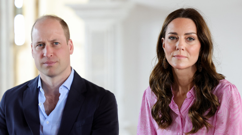 Il principe William e Kate Middleton nel 2022