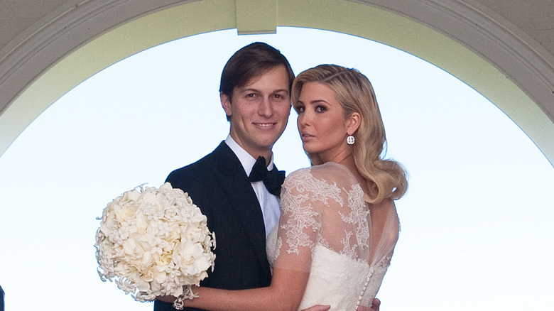 Jared Kushner e Ivanka Trump in abiti formali