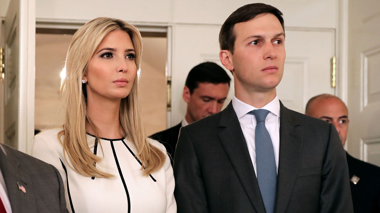 Ivanka Trump Jared Kushner solenne