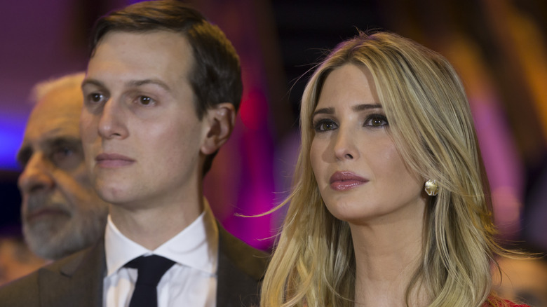 Jared Kushner accanto a Ivanka Trump