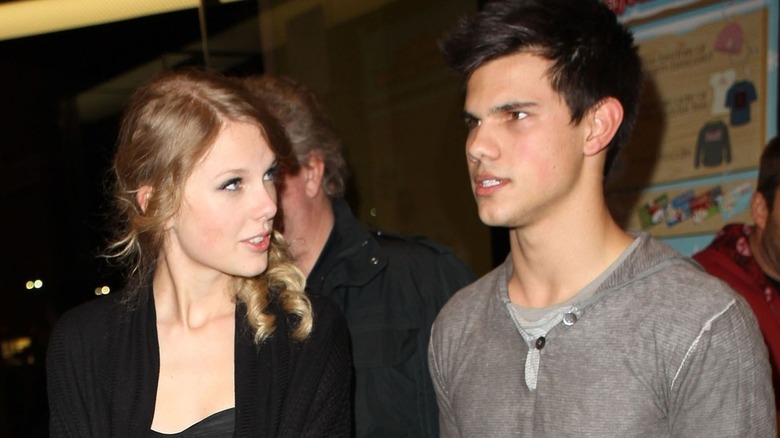 Taylor Lautner e Taylor Swift parlano