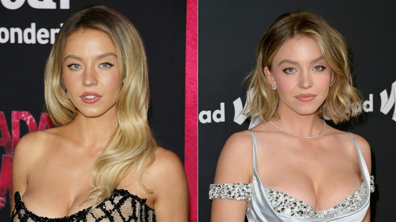 Sydney Sweeney con i capelli biondi 