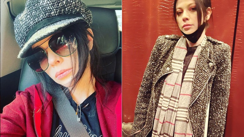 Michelle Trachtenberg con cappello