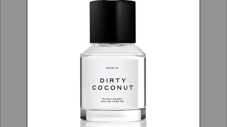 Heretic Parfum Dirty Coconut bottiglia trasparente