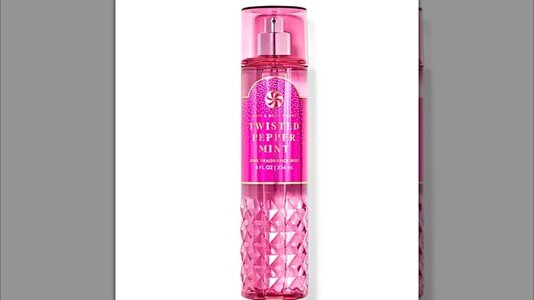 Spray Twisted Peppermint di Bath & Body Works