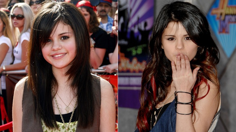 Capelli di Selena Gomez anni 2000