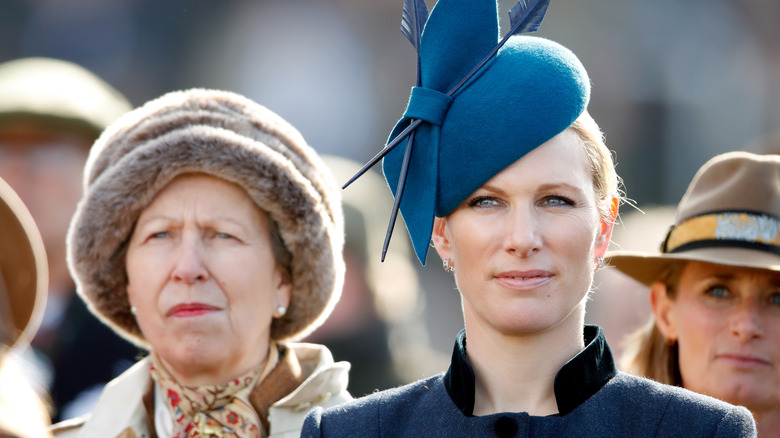 La principessa Anna e sua figlia, Zara Tindall