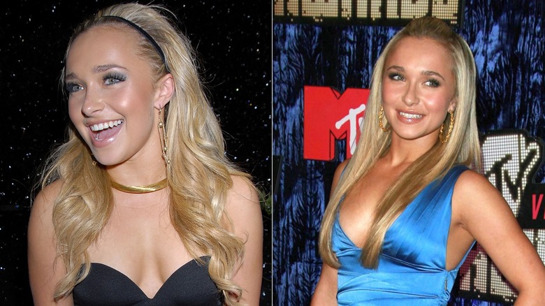 Hayden Panettiere in blu