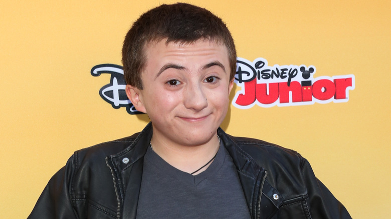 Atticus Shaffer alla première Disney