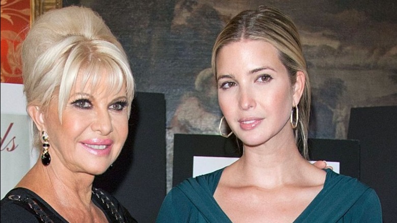 Ivana Trump sorride Ivanka Trump