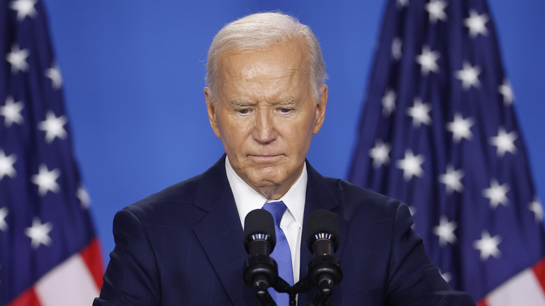 Joe Biden fa un discorso