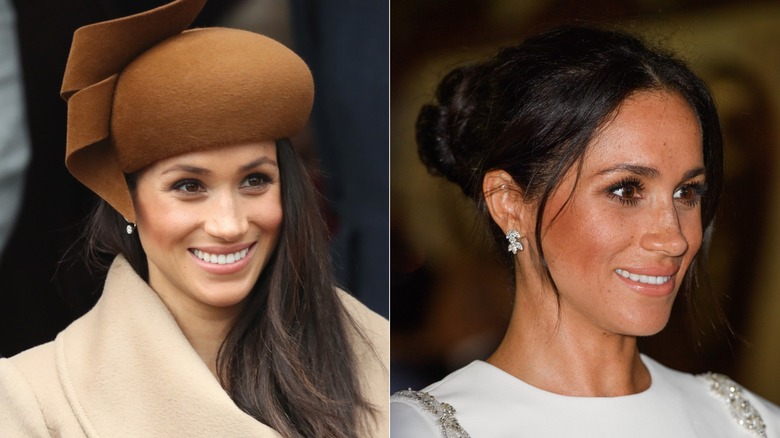 Meghan Markle mostra le acconciature reali