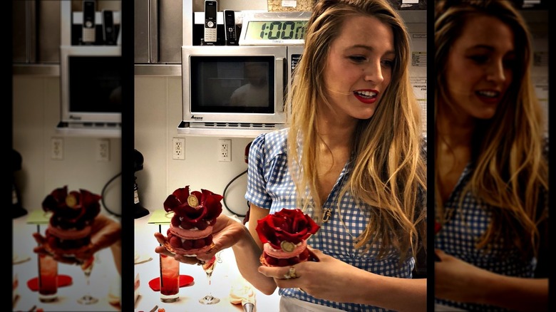 Blake Lively che cucina