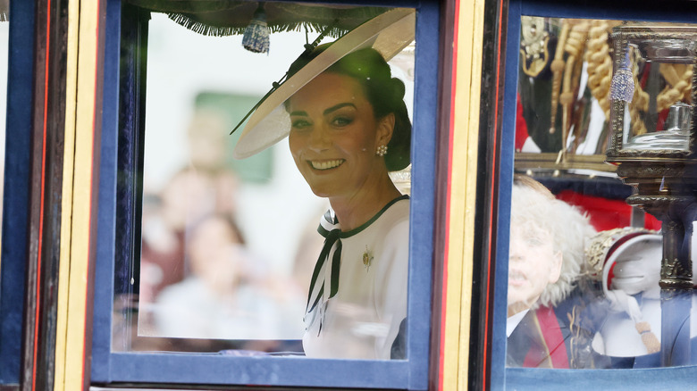 Kate Middleton indossa un cappello