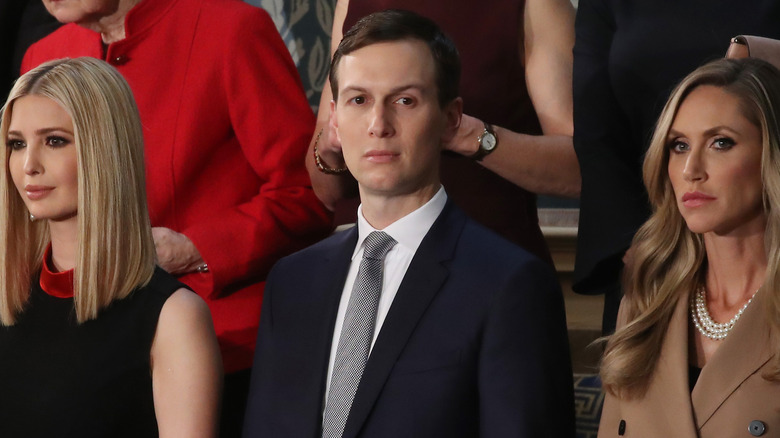 Ivanka Jared Lara Trump solenne