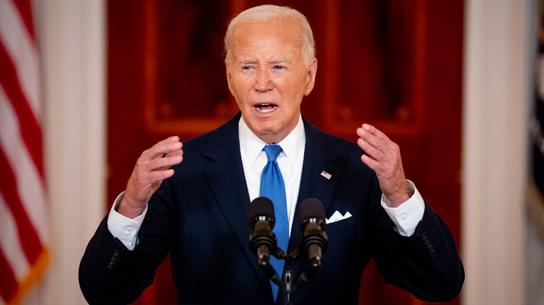 Joe Biden tiene un discorso