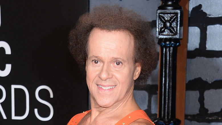 Canotta arancione Richard Simmons