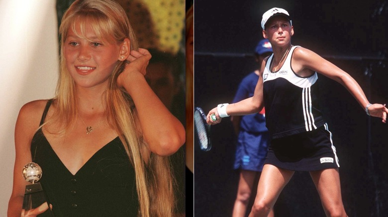 Anna Kournikova con premio