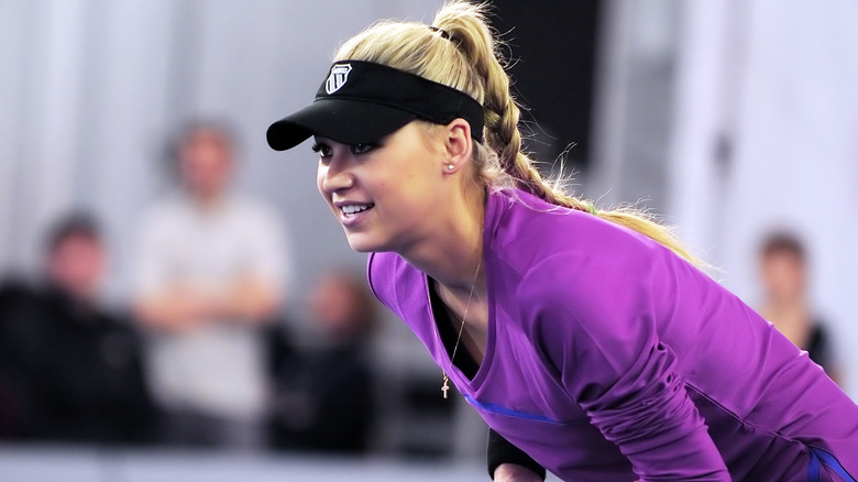 Anna Kournikova con visiera