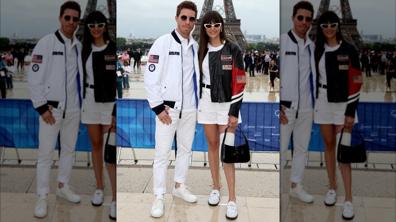 Nina Dobrev e Shaun White in bianco