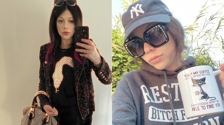 Michelle Trachtenberg scatta selfie