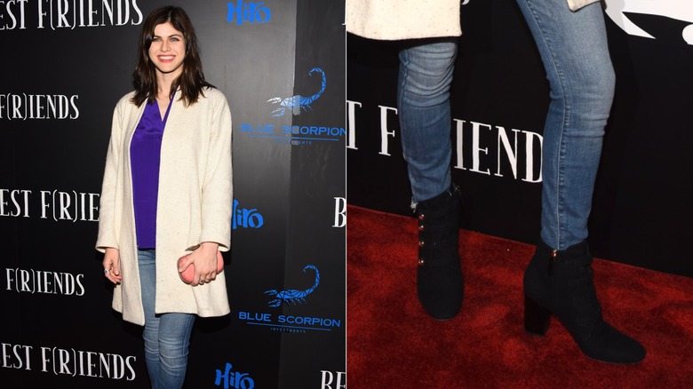 Stivali skinny jeans Alexandra Daddario