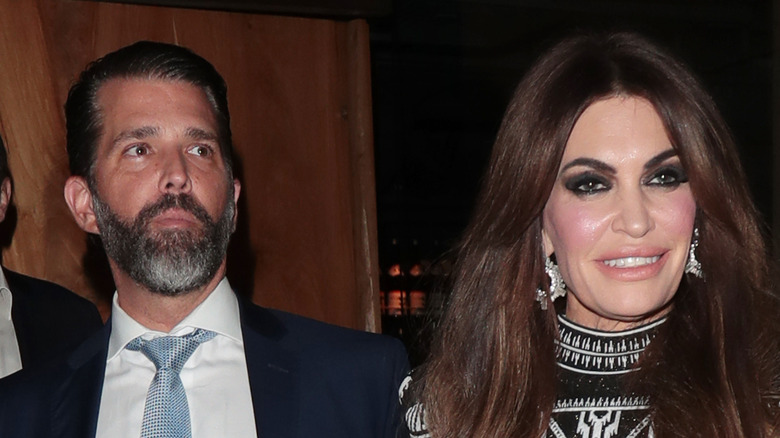 Donald Trump Jr. con Kimberly Guilfoyle