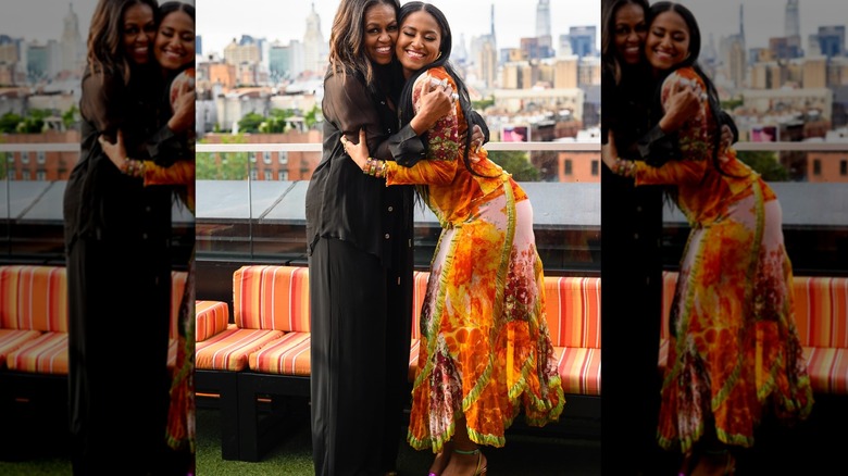 Michelle e Sasha Obama