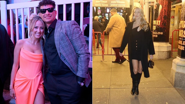 Look per la serata di Brittany Mahomes