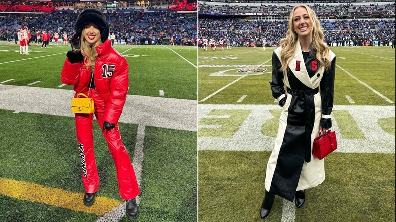 Moda per il giorno della partita di Brittany Mahomes