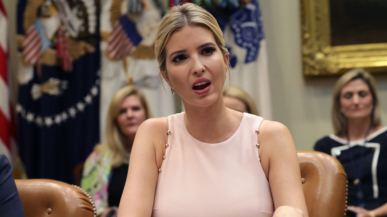 Ivanka Trump parla