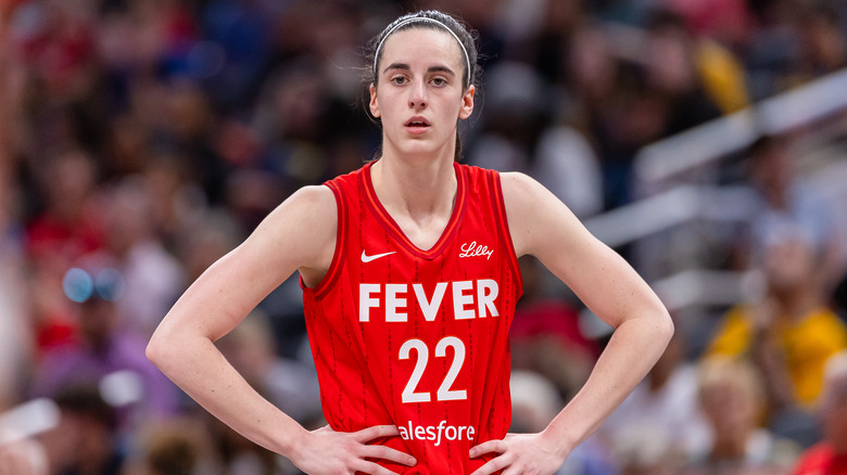 Caitlin Clark gioca per l'Indiana Fever