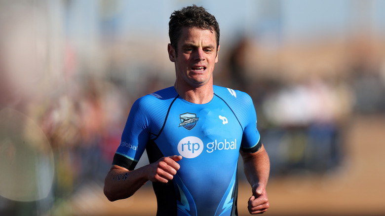 Il triatleta britannico Jonny Brownlee