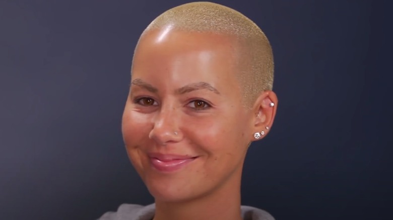 Amber Rose senza trucco